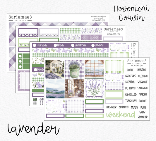 Hobonichi Cousin Kit, Lavender, HCW-365