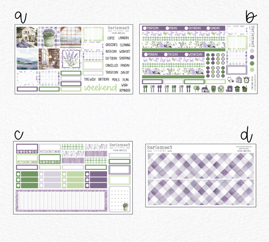 Hobonichi Cousin Kit, Lavender, HCW-365