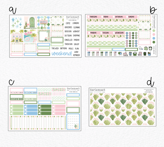 Hobonichi Cousin Kit, Palm Springs, HCW-366