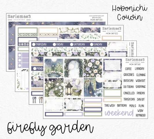 Hobonichi Cousin Kit, Firefly Garden, HCW-367