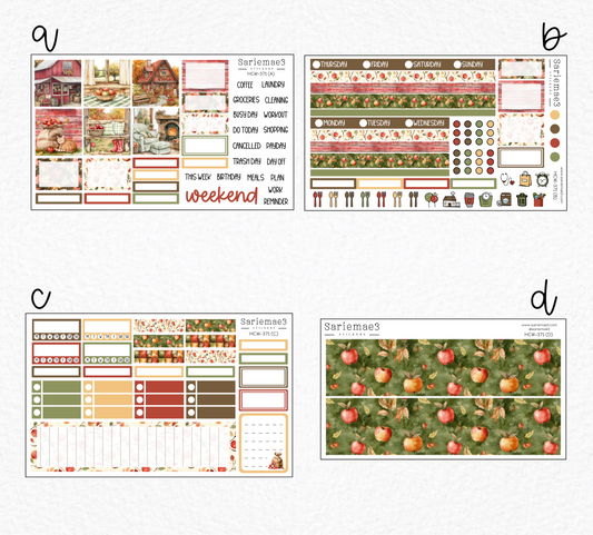 Hobonichi Cousin Kit, Apple Cottage, HCW-371