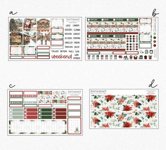 Hobonichi Cousin Kit, Christmas Market, HCW-379