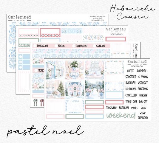 Hobonichi Cousin Kit, Pastel Noel, HCW-380