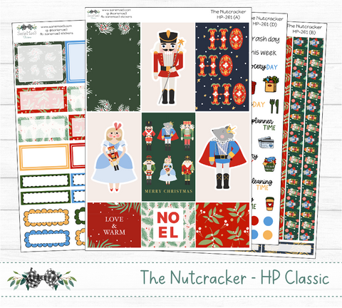 Happy Planner Weekly Kit, The Nutcracker, HP-261