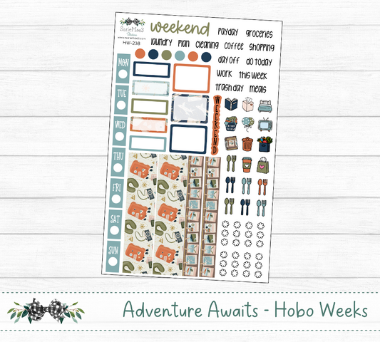 Hobonichi Weeks Kit, Adventure Awaits, HW-238