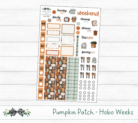Hobonichi Weeks Kit, Pumpkin Patch, HW-252