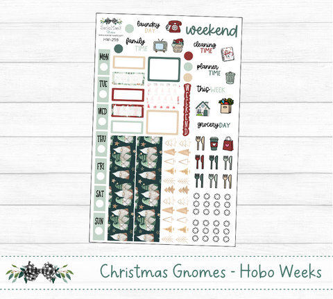 Hobonichi Weeks Kit, Christmas Gnomes, HW-259