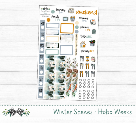 Hobonichi Weeks Kit, Winter Scenes, HW-265