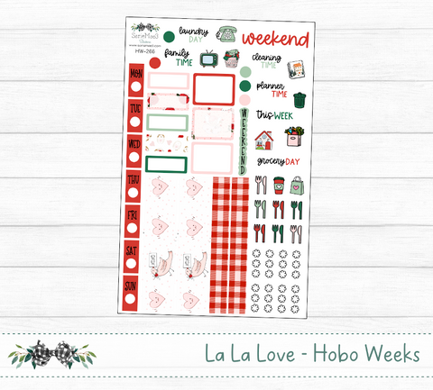 Hobonichi Weeks Kit, La La Love, HW-266