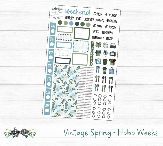 Hobonichi Weeks Kit, Vintage Spring, HW-274