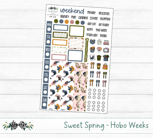 Hobonichi Weeks Kit, Sweet Spring, HW-278