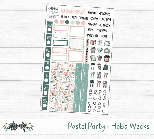 Hobonichi Weeks Kit, Pastel Party, HW-279