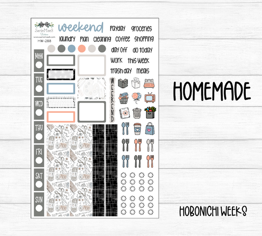 Hobonichi Weeks Kit, Handmade, HW-288