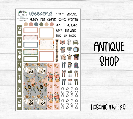 Hobonichi Weeks Kit, Antique Shop,  HW-292