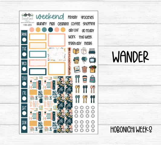 Hobonichi Weeks Kit, Wander,  HW-293
