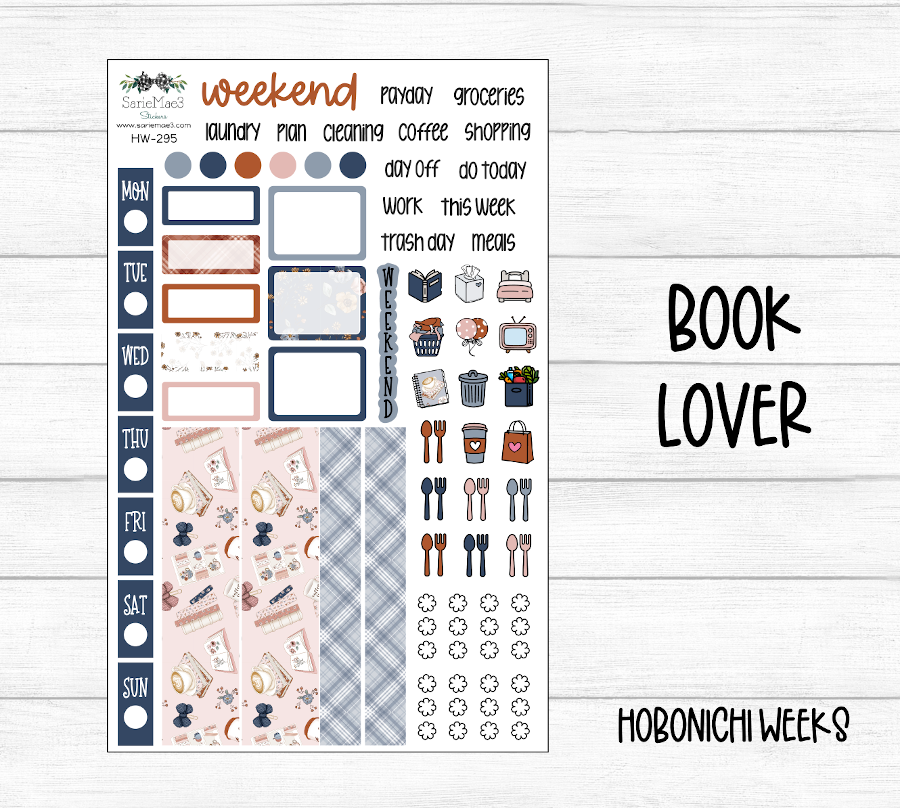 Hobonichi Weeks Kit, Book Lover,  HW-295