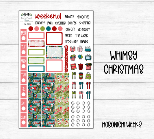 Hobonichi Weeks Kit, Whimsy Christmas, HW-309