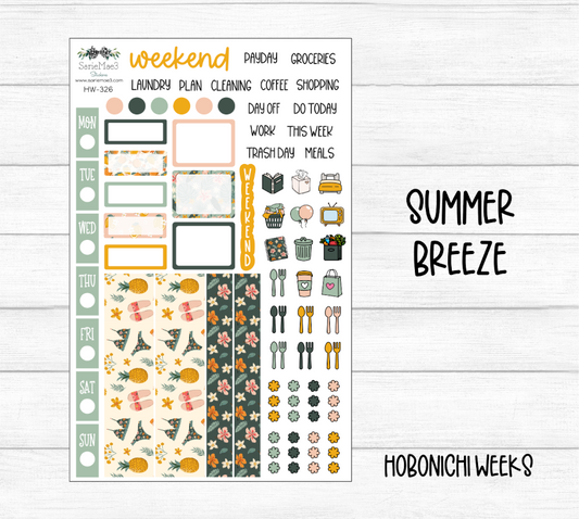 Hobonichi Weeks Kit, Summer Breeze, HW-326
