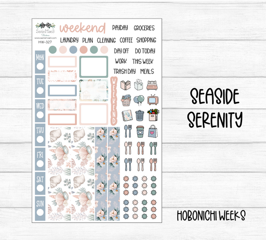 Hobonichi Weeks Kit, Seaside Serenity, HW-327