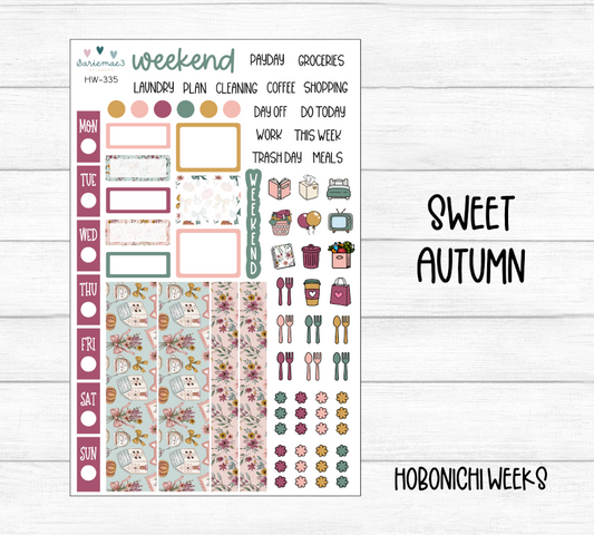 Hobonichi Weeks Kit, Sweet Autumn, HW-335