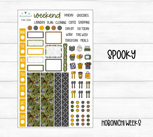 Hobonichi Weeks Kit, Spooky, HW-338
