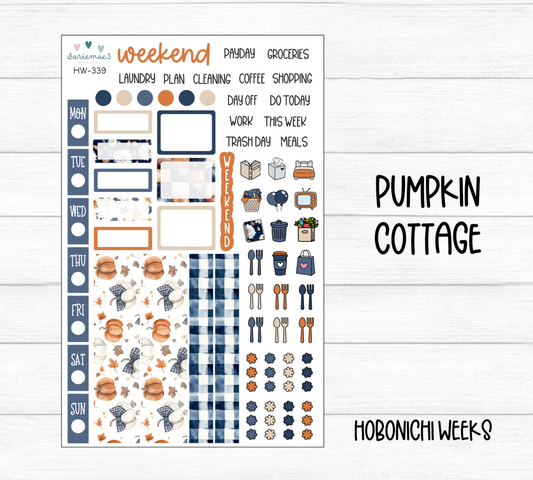 Hobonichi Weeks Kit, Pumpkin Cottage, HW-339