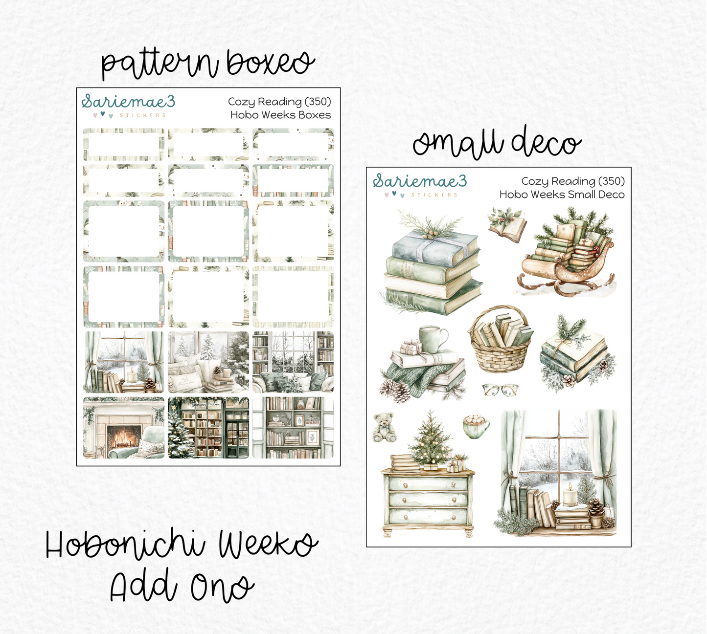 Hobonichi Weeks Kit, Cozy Reading, HW-350