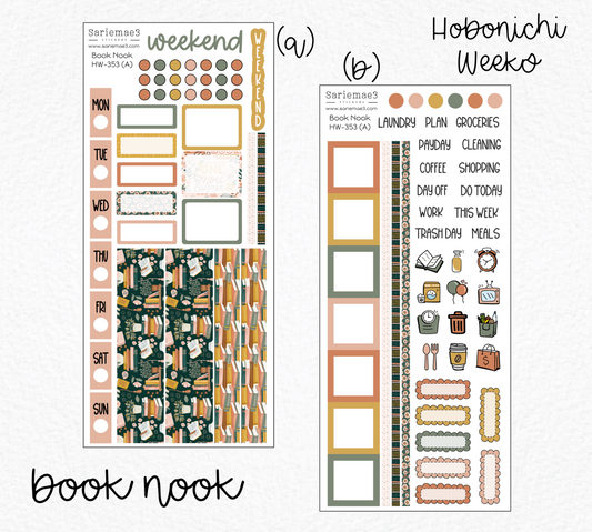 Hobonichi Weeks Kit, Book Nook, HW-353