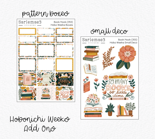 Hobonichi Weeks Kit, Book Nook, HW-353