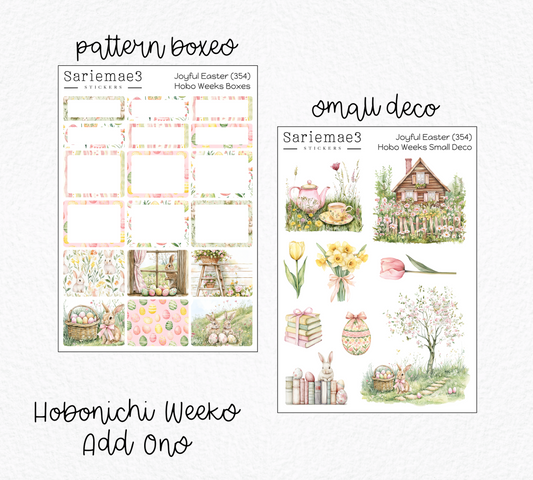 Hobonichi Weeks Kit, Joyful Easter, HW-354