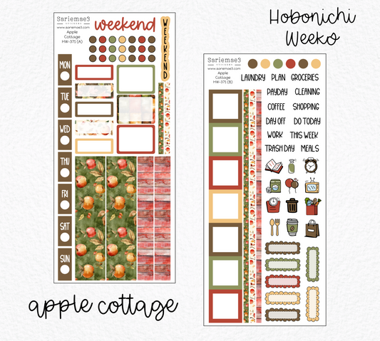 Hobonichi Weeks Kit, Apple Cottage, HW-371