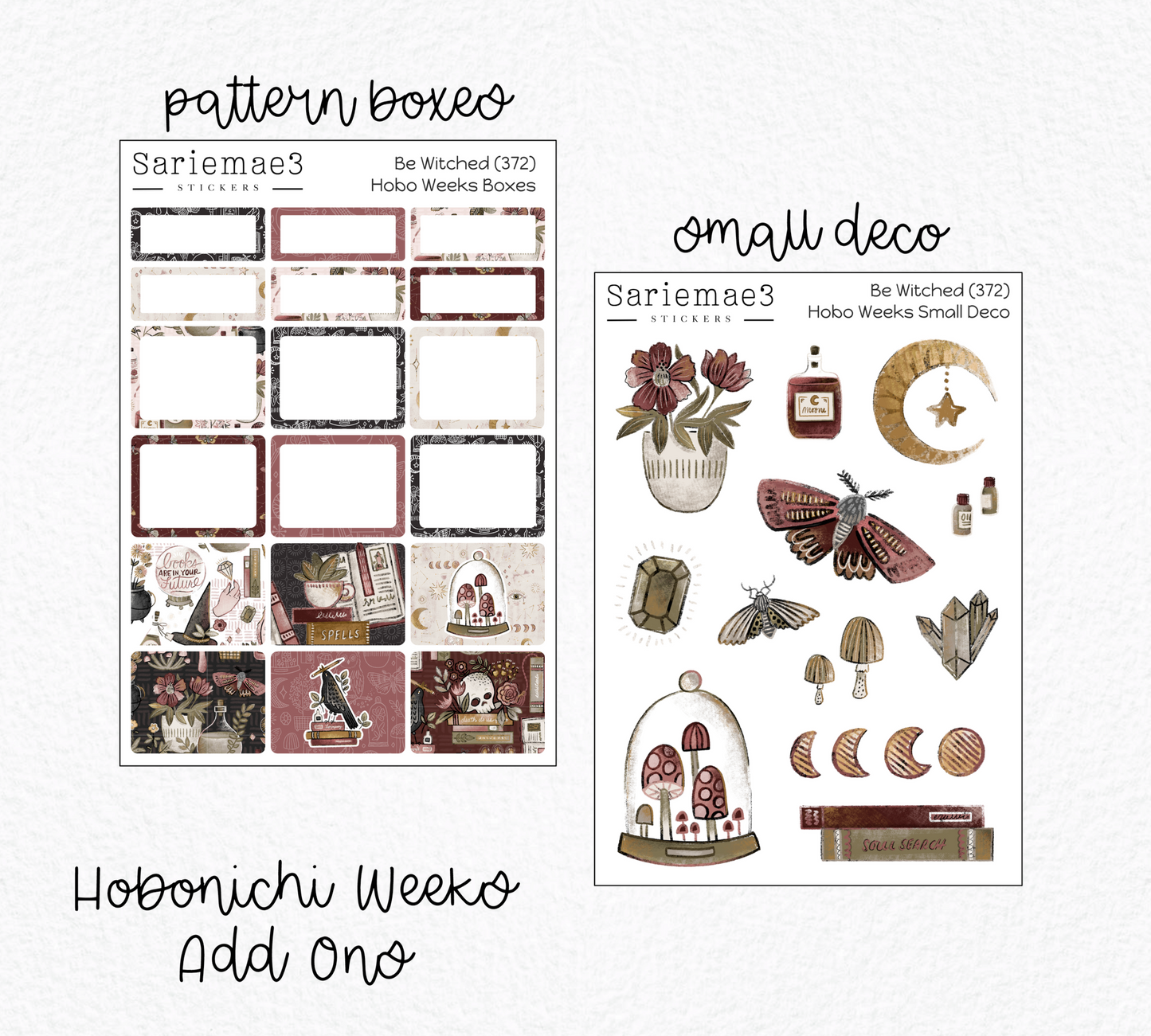 Hobonichi Weeks Kit, Be Witched, HW-372