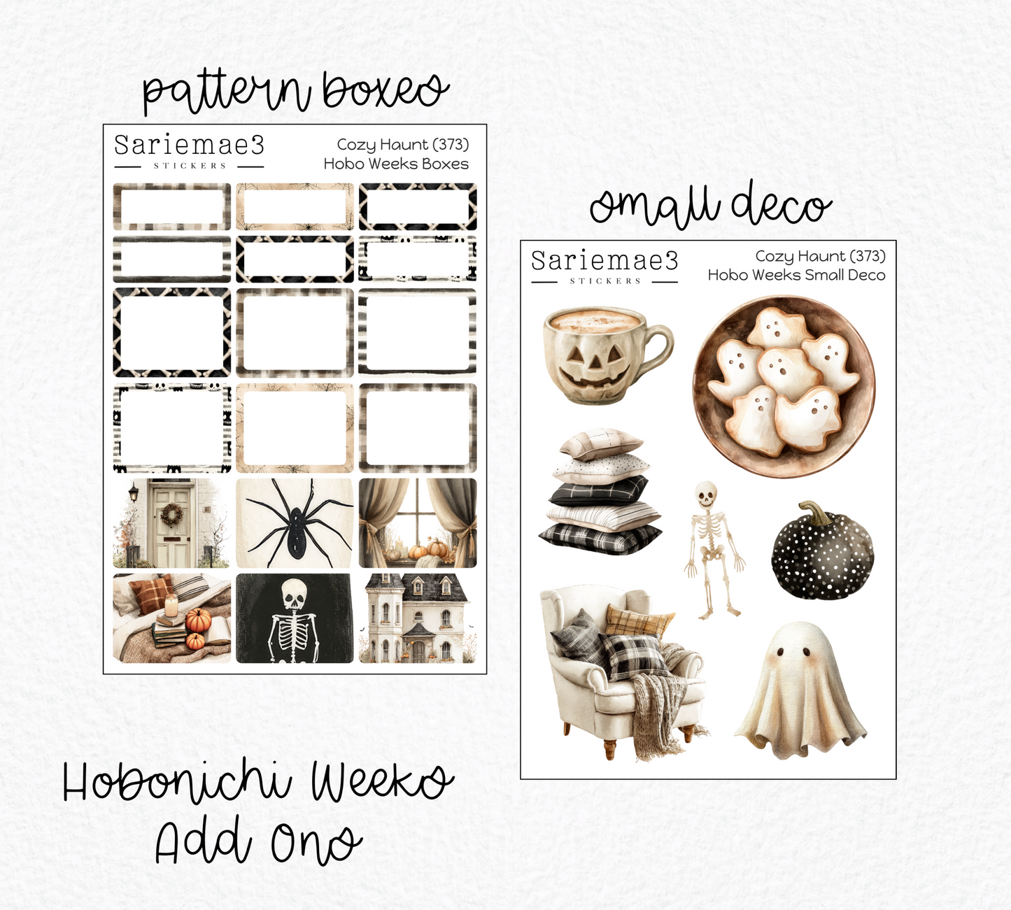 Hobonichi Weeks Kit, Cozy Haunt, HW-373