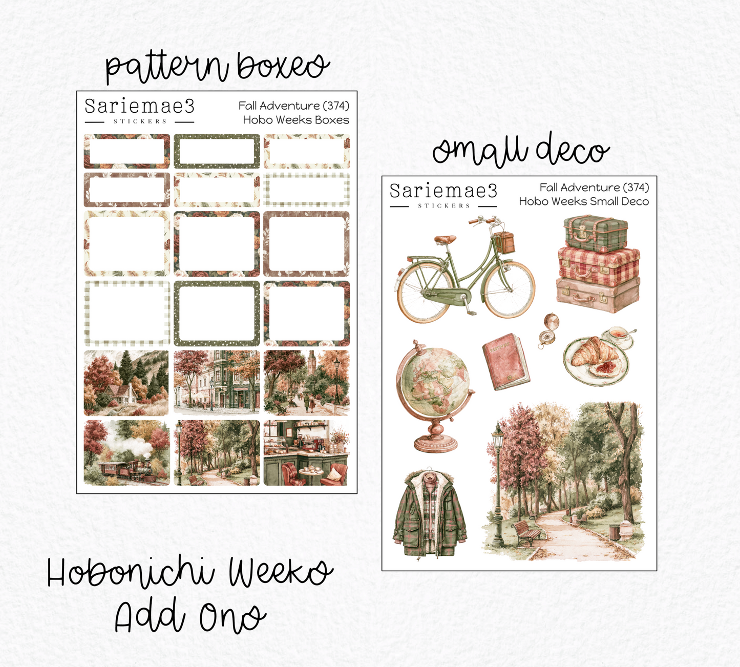 Hobonichi Weeks Kit, Fall Adventure, HW-374