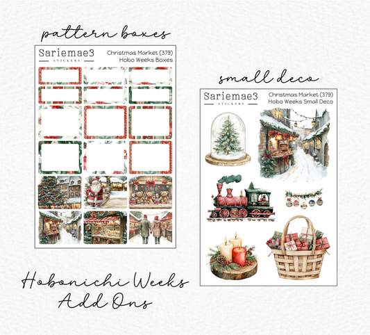 Hobonichi Weeks Kit, Christmas Market, HW-379