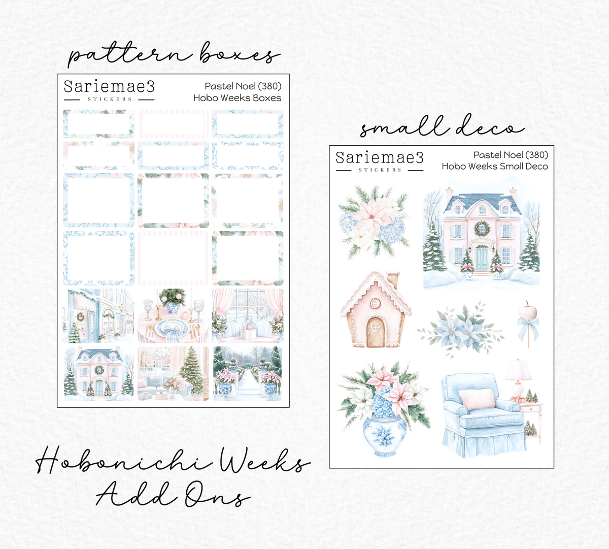 Hobonichi Weeks Kit, Pastel Noel, HW-380