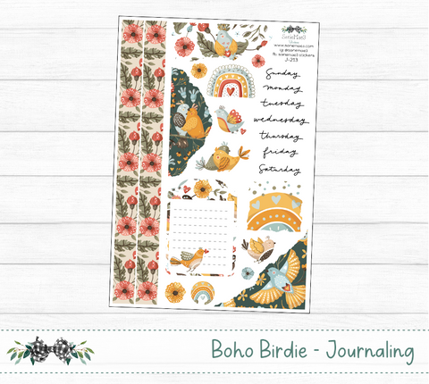 Journaling Kit, Boho Birdie, J-213