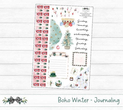 Journaling Kit, Boho Winter, J-225