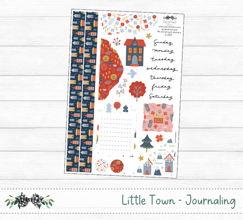 Journaling Kit, Little Town, J-237
