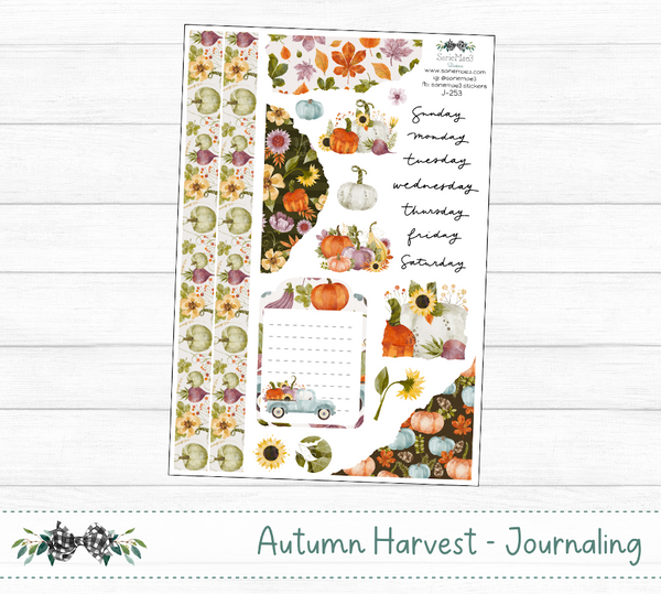 Journaling Kit, Autumn Harvest, J-253