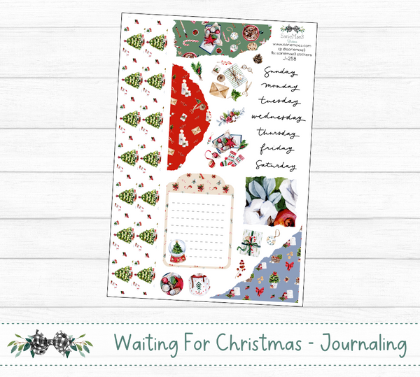 Journaling Kit, Waiting For Christmas, J-258