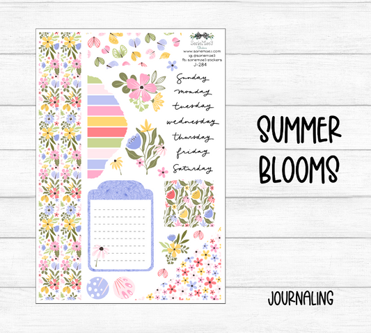 Journaling Kit, Summer Blooms, J-284