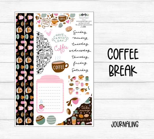 Journaling Kit, Coffee Break, J-286