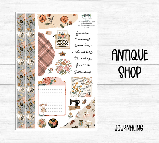 Journaling Kit, Antique Shop, J-292