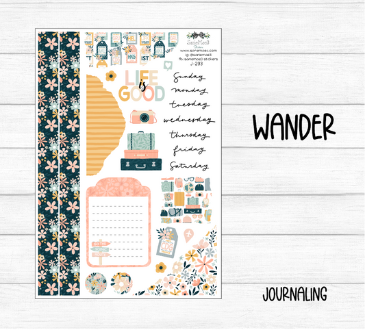 Journaling Kit, Wander, J-293
