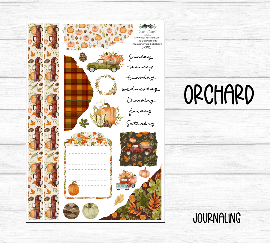 Journaling Kit, Orchard, J-301