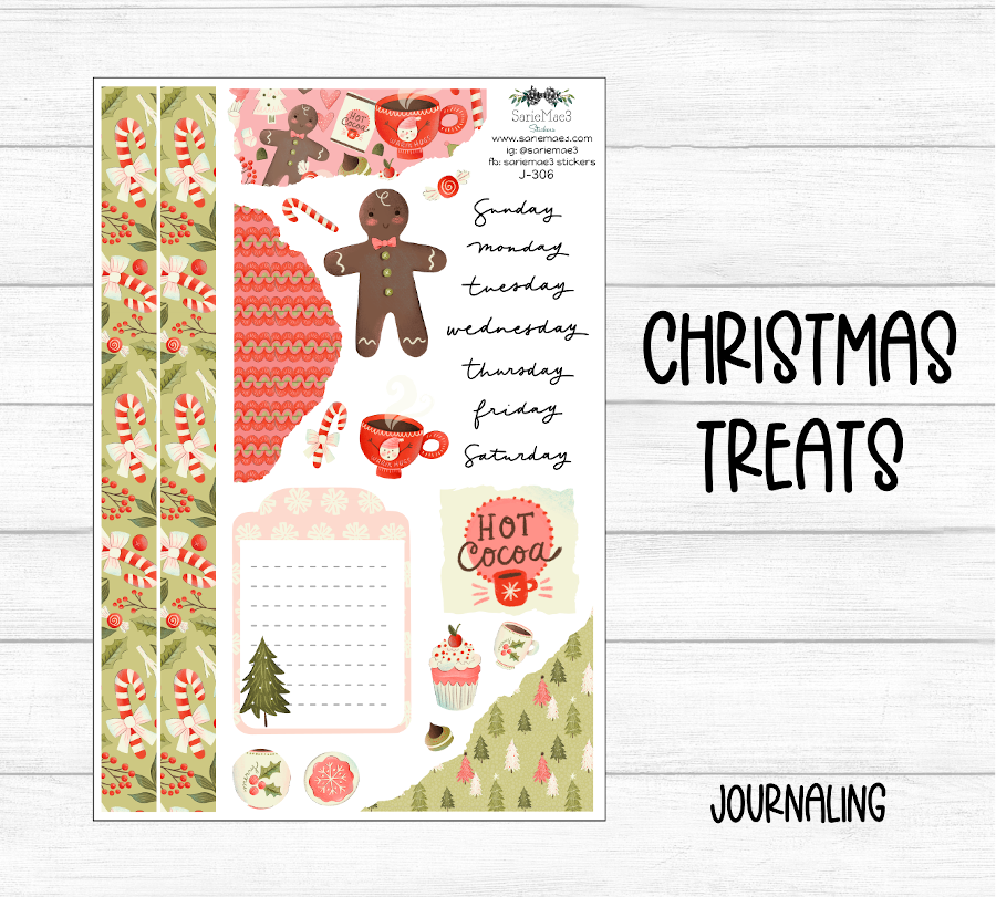 Journaling Kit, Christmas Treats, J-306