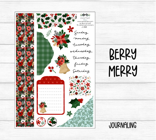 Journaling Kit, Berry Merry, J-310