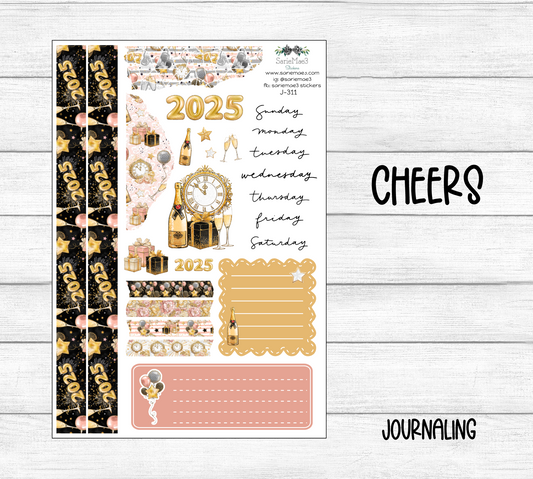 Journaling Kit, Cheers, J-311