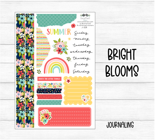 Journaling Kit, Bright Blooms, J-328